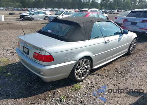 2005 BMW 330Ci из США, поврежденный, VIN WBABW53455PJ96919